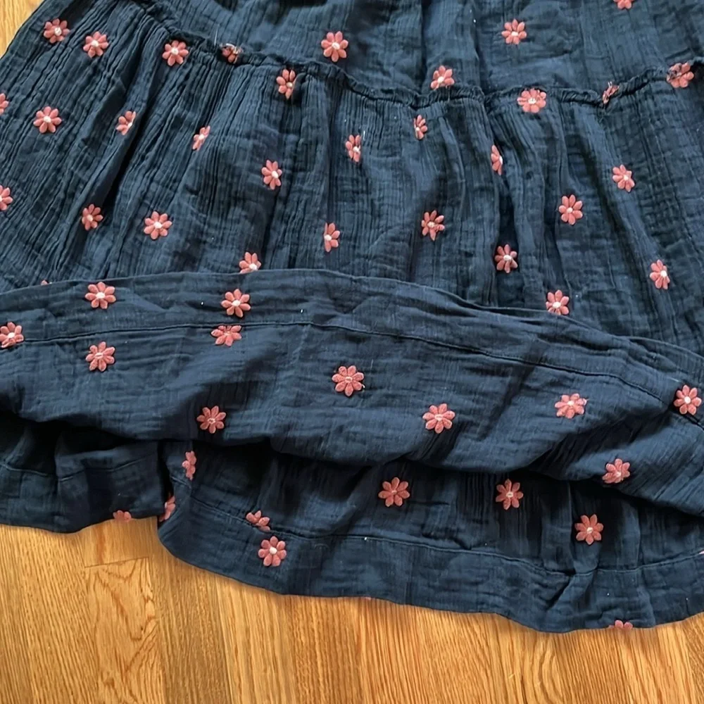 Free People Dahlia Embroidered Maxi Dress Size XS NWT